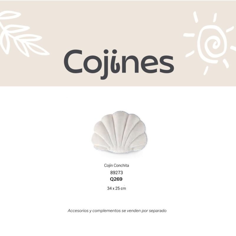 Cojín Conchita