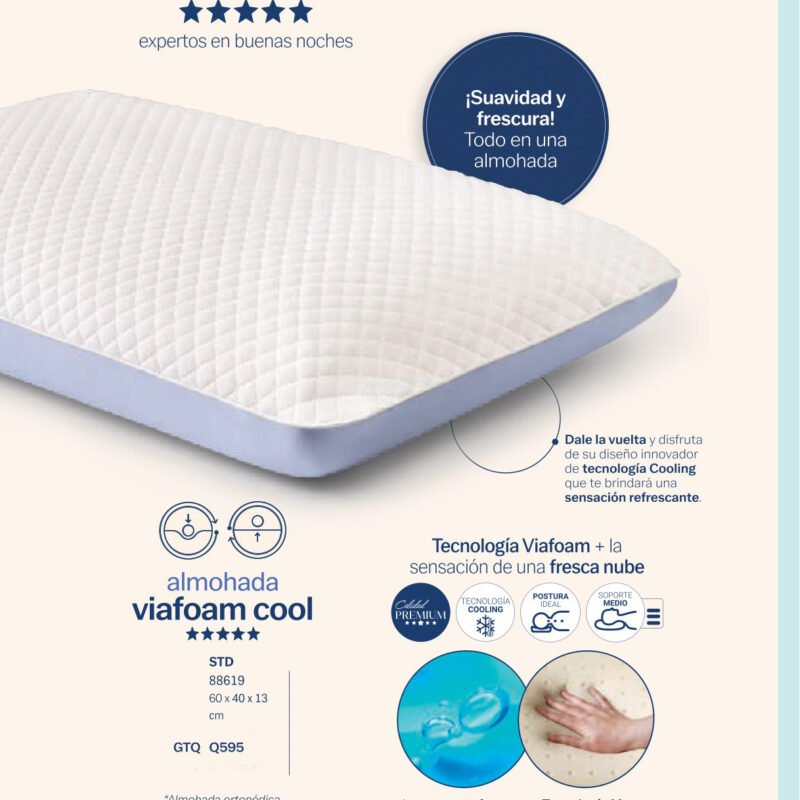 Almohada Viafoam Cool