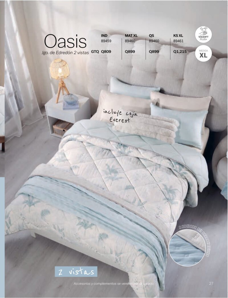 Edredón Oasis
