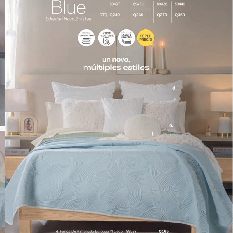Edredón Novo Blue