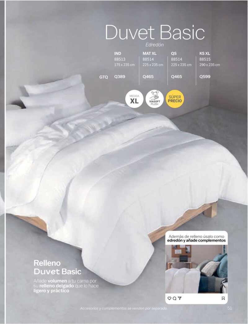 Edredón Duvet Basic
