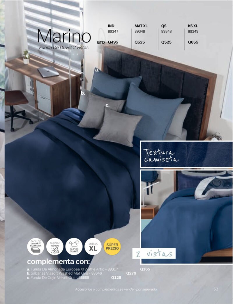 Funda de Duvest Marino