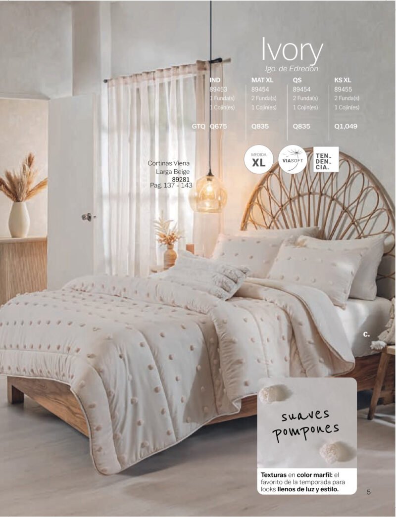 Edredon Ivory