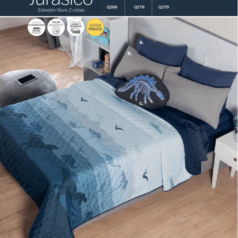 Edredón Novo Jurásico