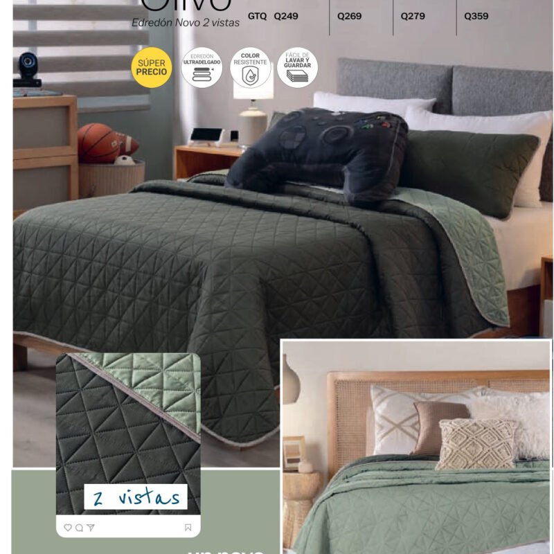 Edredón Novo Olivo