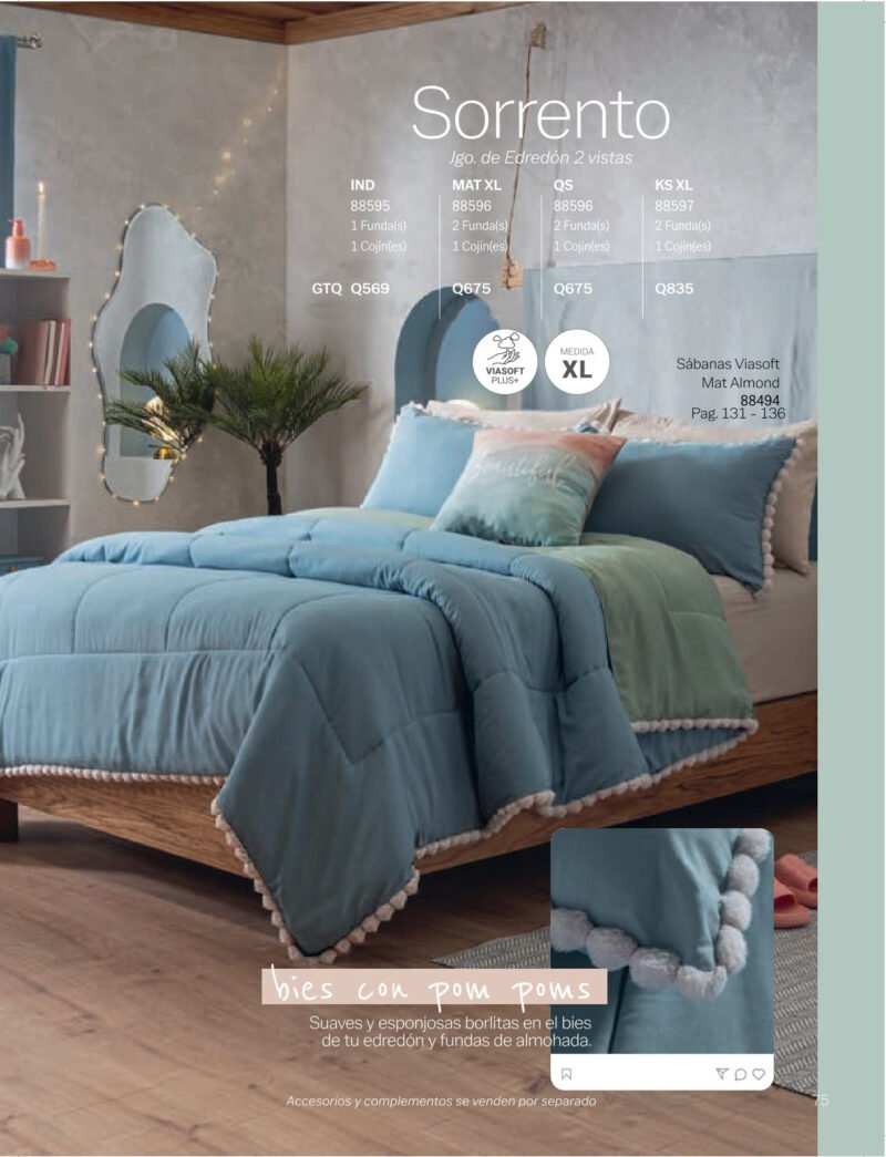 Edredón Sorrento