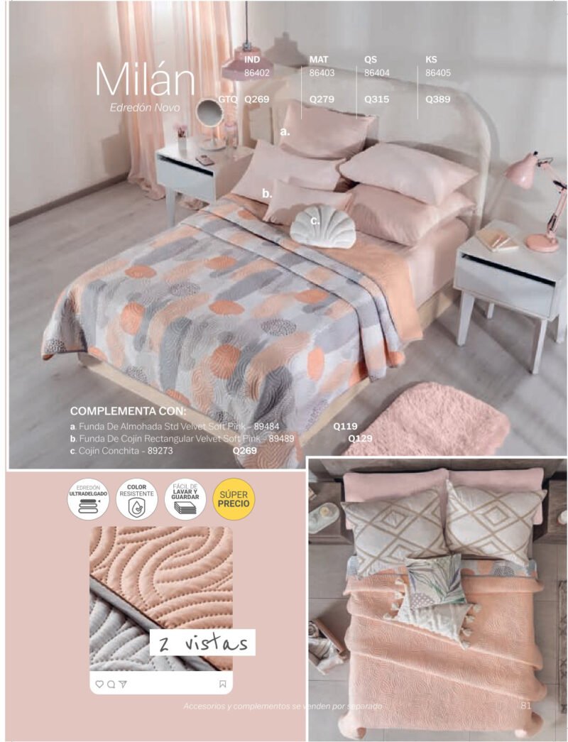 Edredón Novo Milán