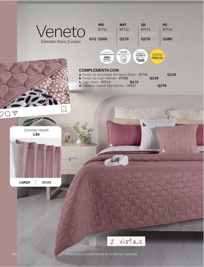 Edredón Novo Veneto