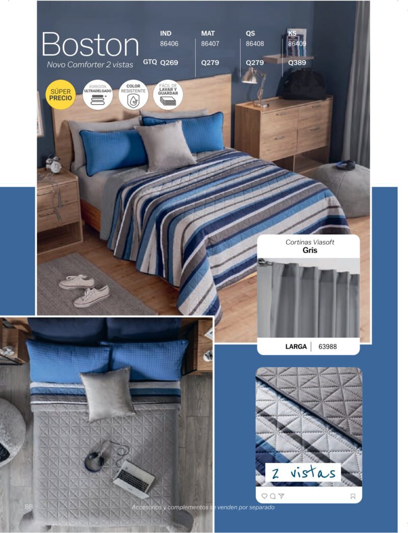 Edredón Novo Boston