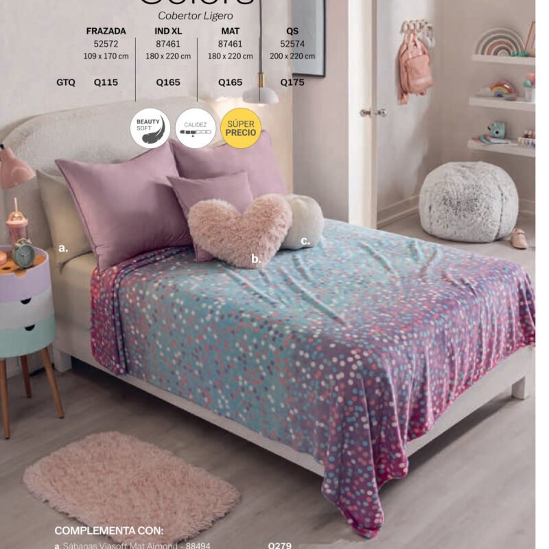 Cobertor Ligero Colors