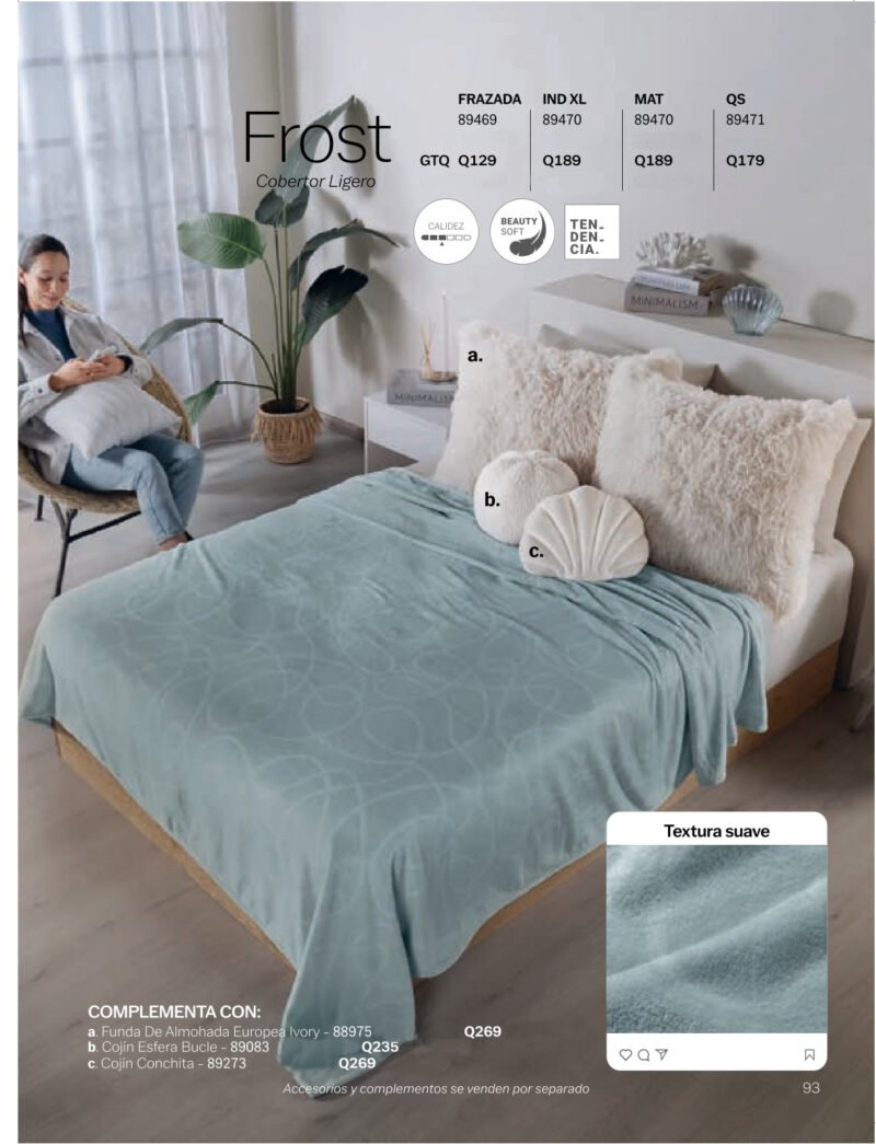 Cobertor ligero Frost