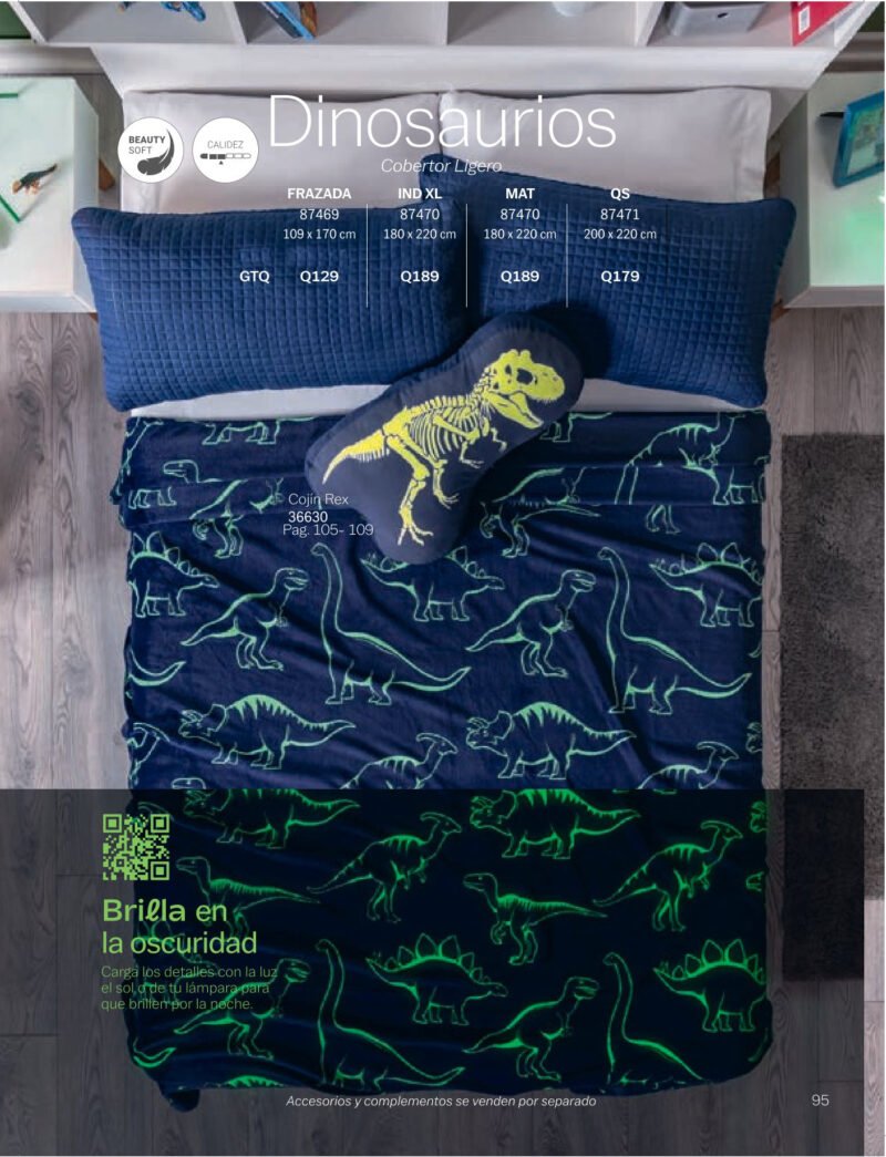 Cobertor Ligero Dinosaurios