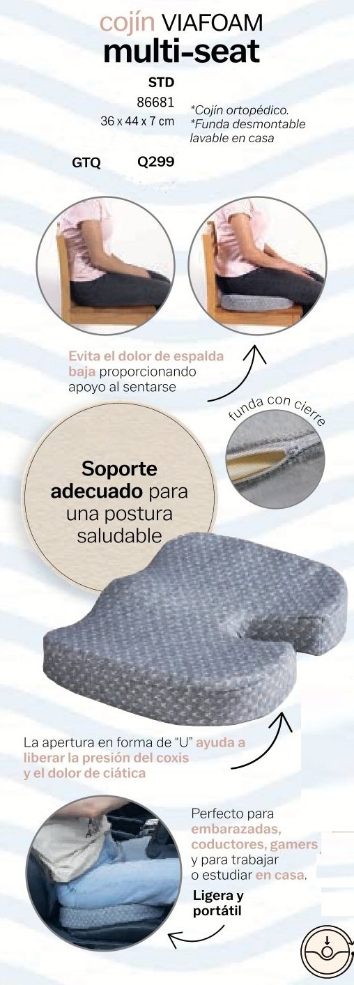 Cojín Viafoam Multi Seat