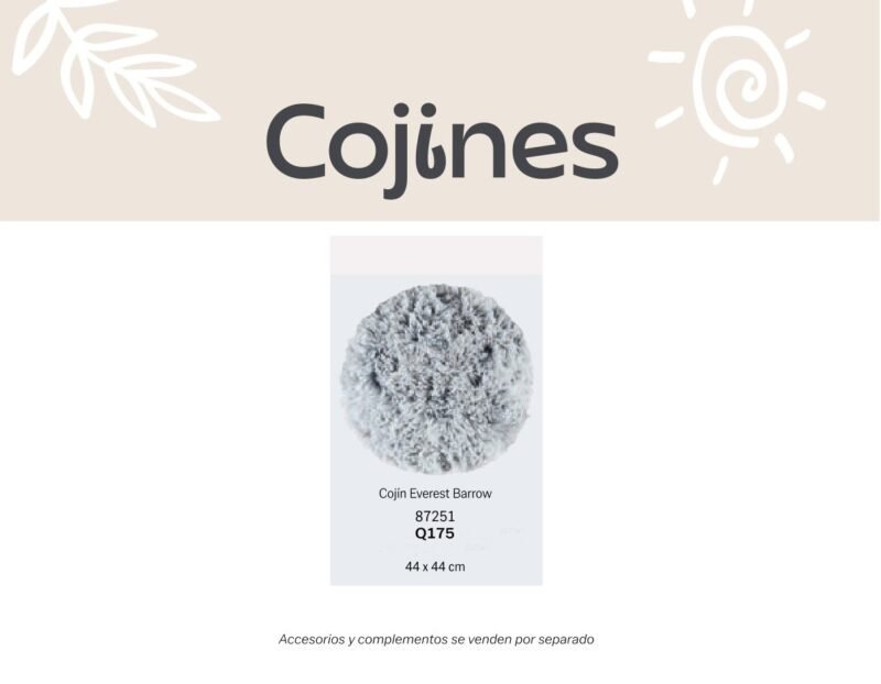 Cojín Everest Barrow