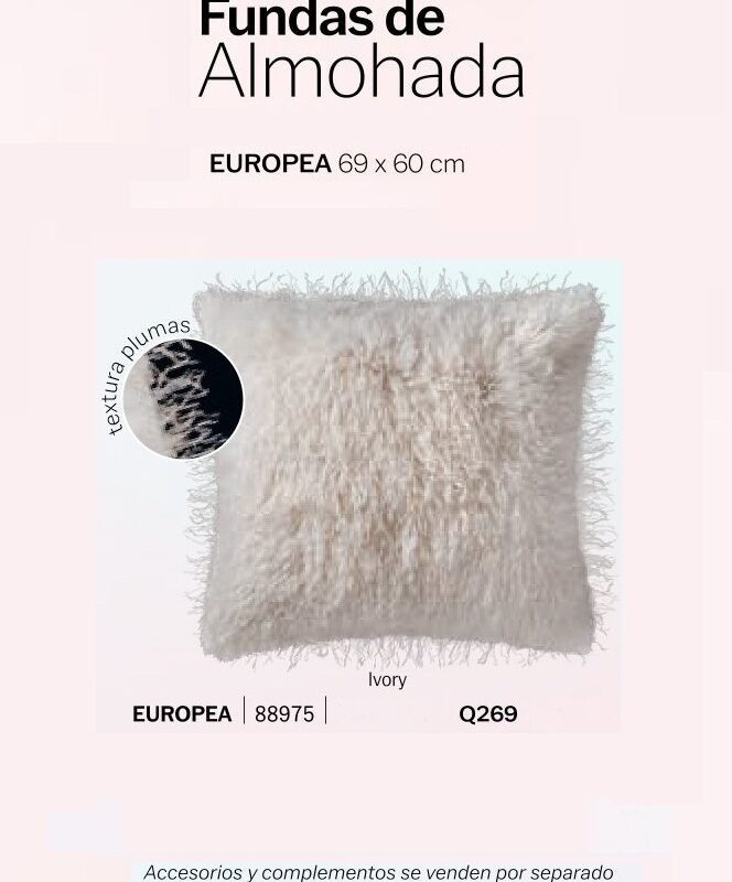 Funda de Almohada Ivory