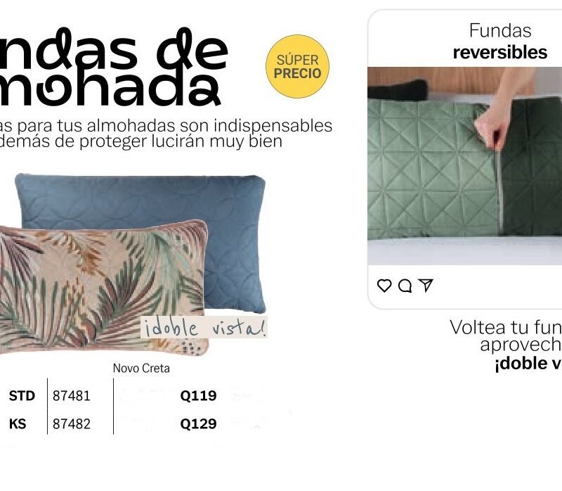 Funda de Almohada Novo Creta