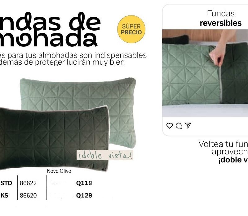 Funda de Almohada Novo Olivo