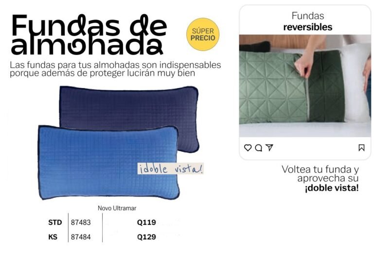 Funda de Almohada Novo Ultramar