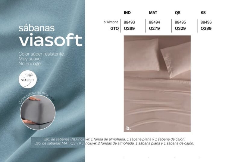 Sabana Viasoft Almond