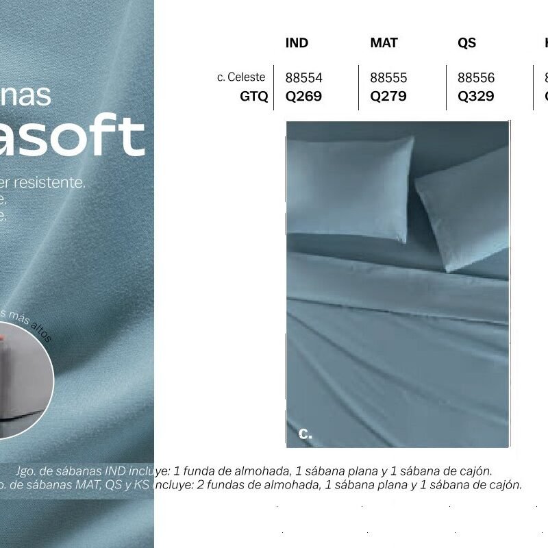 Sabana Viasoft Celeste