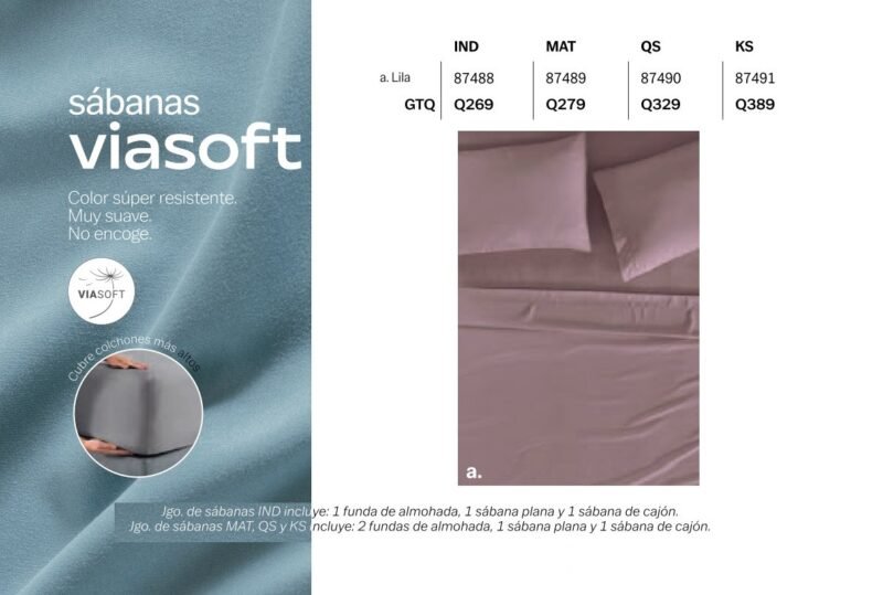Sabana Viasoft Lila