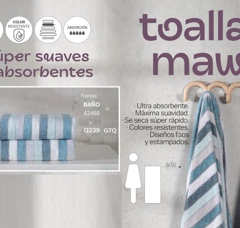 Toallas Mavi Franjas