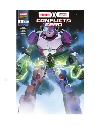 Fortnite x marvel: conflicto cero vol.4