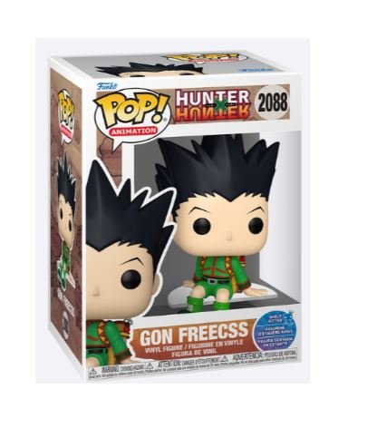 Funko Pop Hunter X Hunter Gon Freecs (sitting)