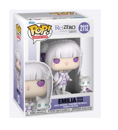 Funko Pop RE: Zero starting life in another World – Emilia with Puck