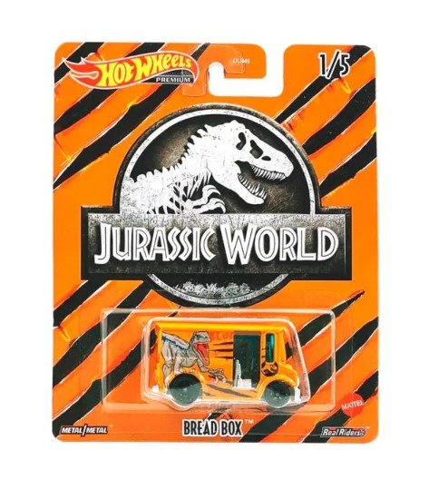 Hot Wheels Ddc Pop Culture Mix Jurassic World Asstd. – Bread Box