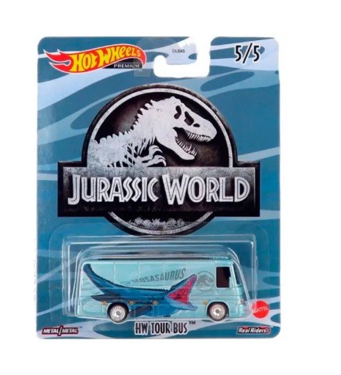 Hot Wheels Ddc Pop Culture Mix Jurassic World Asstd. – Hw Tour Bus