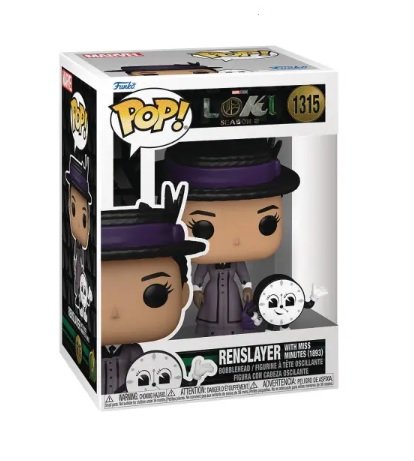 MARVEL LOKI SEASON 2 RENSLAYER W/MISS MINUT POP AND BUDDY