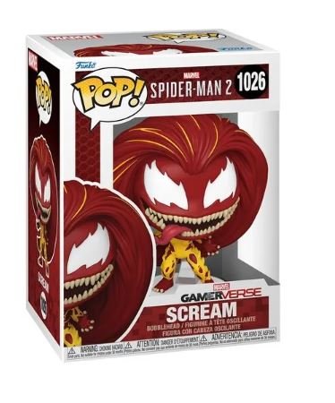 Marvel Spiderman 2 videogame: Scream Funko Pop