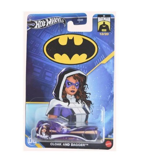Mattel Ddc Hot Wheels Batman Themed Ast – Cloak And Dagge