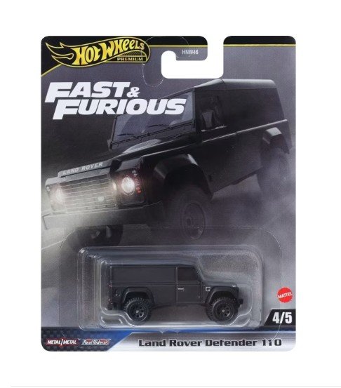 Mattel Dp Hot Wheels Fast & Furious 1:64 Die Cast Cars – Land Rover Defender 110
