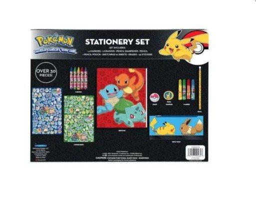 Pokemon 30Pc Stationery Set