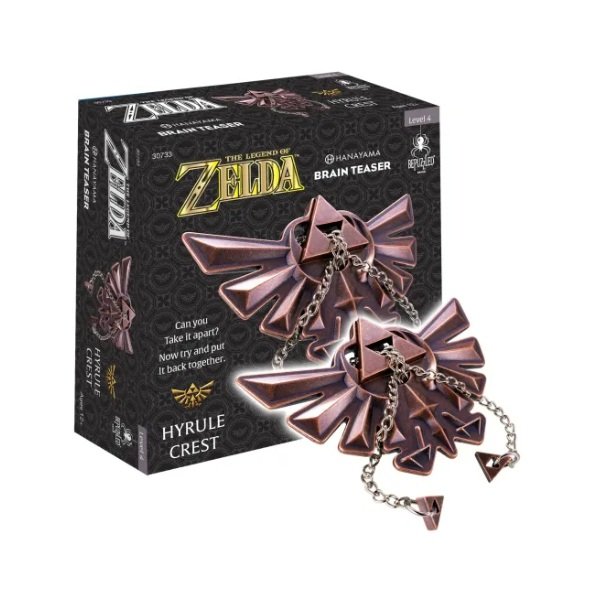Zelda Hyrule Crest Level 4 Hanayama Cast Puzzle (Rompecabezas)